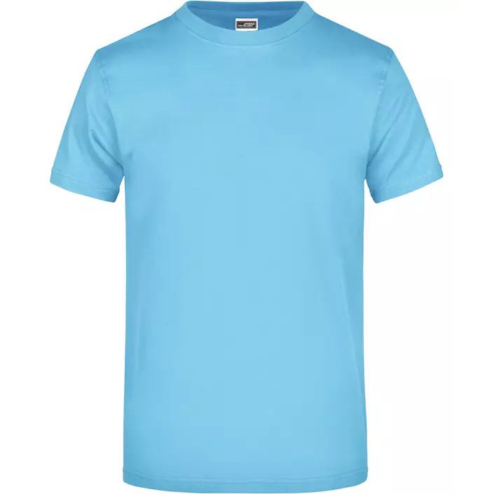 James & Nicholson T-skjorte Round-T Heavy, Sky Blue, large image number 0