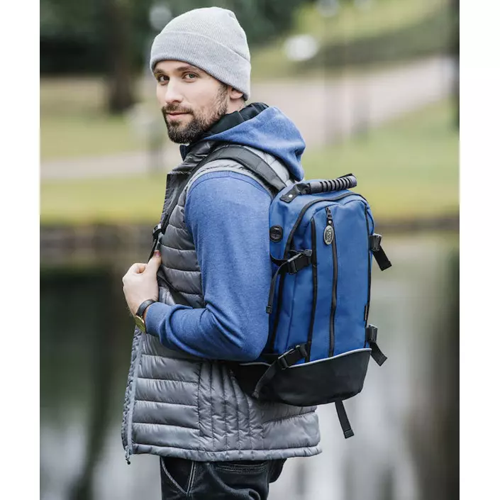 Clique backpack 16L, Royal Blue, Royal Blue, large image number 4