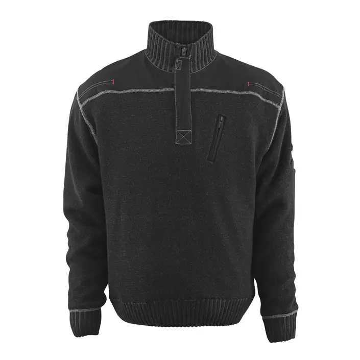Mascot Frontline Naxos knit sweater, Black, large image number 0