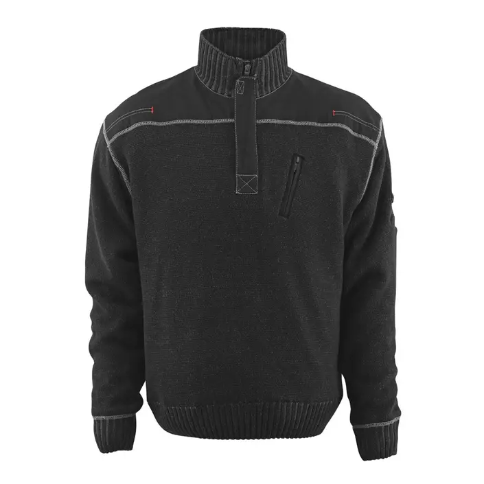 Mascot Frontline Naxos knit sweater, Black, large image number 0