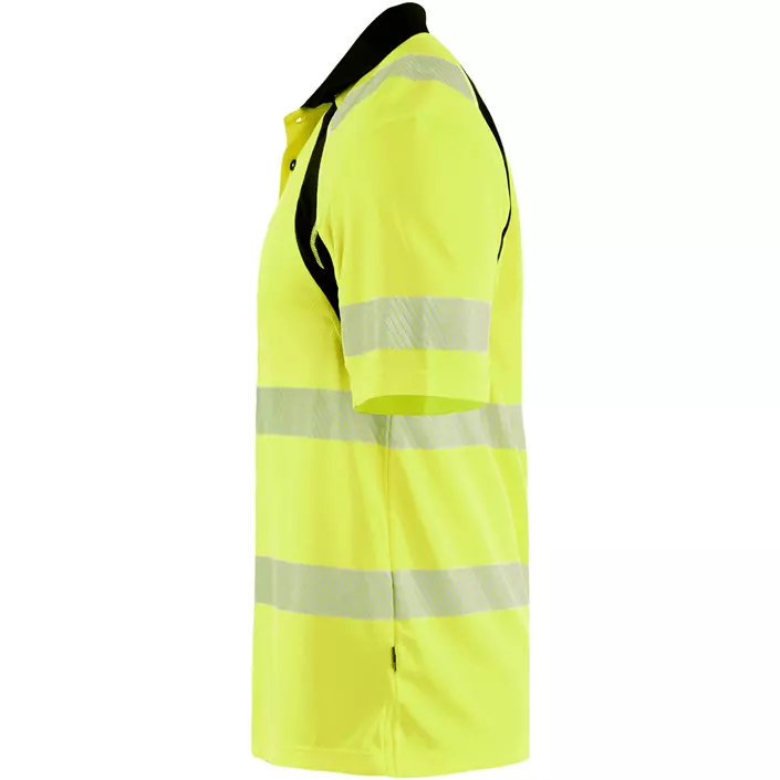Blåkläder polo T-skjorte, Hi-vis Gul/Svart, large image number 4