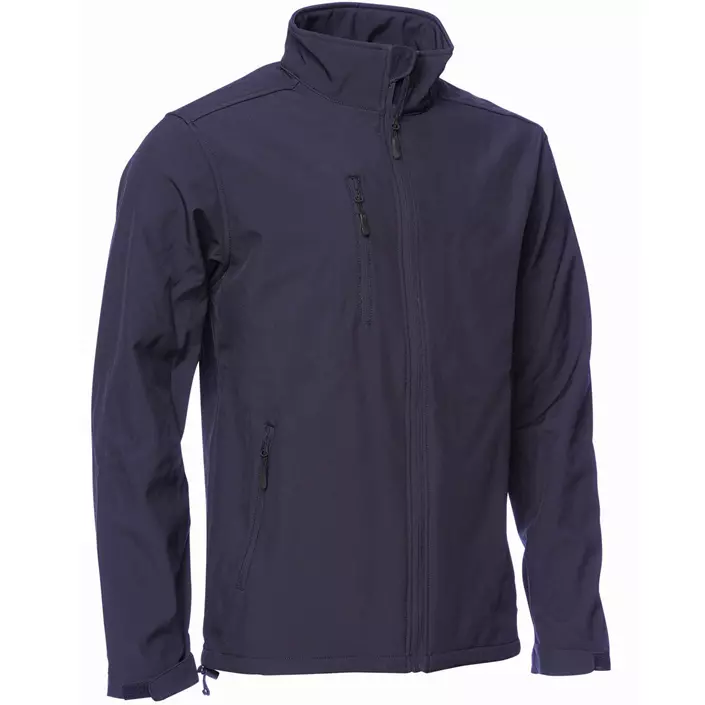 Elka Edge softshell jacket, Navy, large image number 0