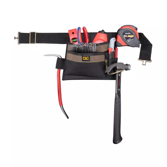 CLC Work Gear 1245 tool belt, Black/Brown, Black/Brown, large image number 1