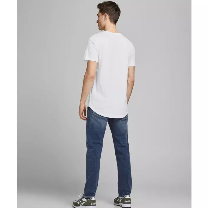Jack & Jones JACJENS 5-pack T-shirt, White/black, large image number 7