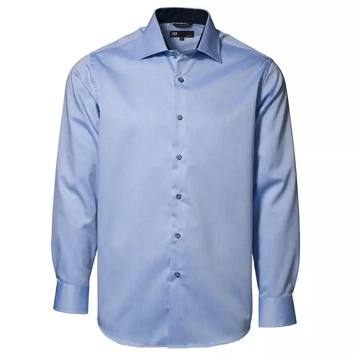 ID Easy Iron Modern fit Hemd mit Kontrastfarben, Hellblau, large image number 0