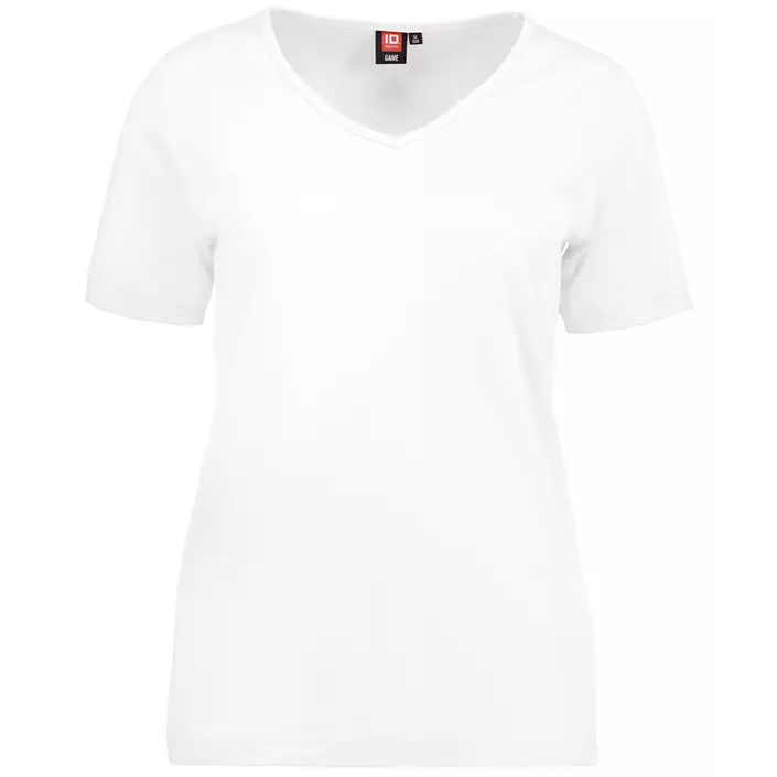 ID Interlock dame T-shirt, Hvid, large image number 0
