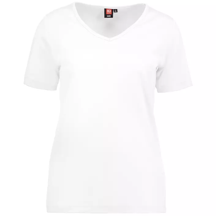 ID Interlock Damen T-Shirt, Weiß, large image number 0