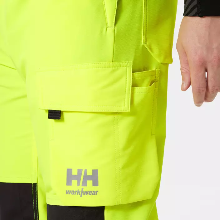 Helly Hansen Alna 4X overalls full stretch, Hi-vis Gul/Ebony, large image number 7