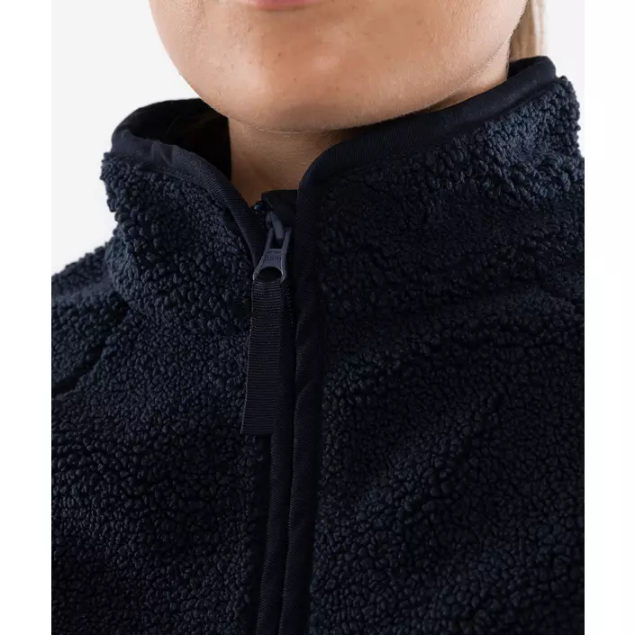 Fristads Copper women's fibre pile jacket, Dark Marine Blue, large image number 4