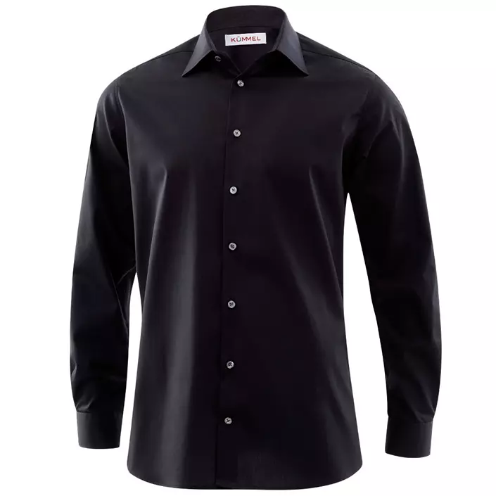 Kümmel Frankfurt Slim fit skjorta, Svart, large image number 0