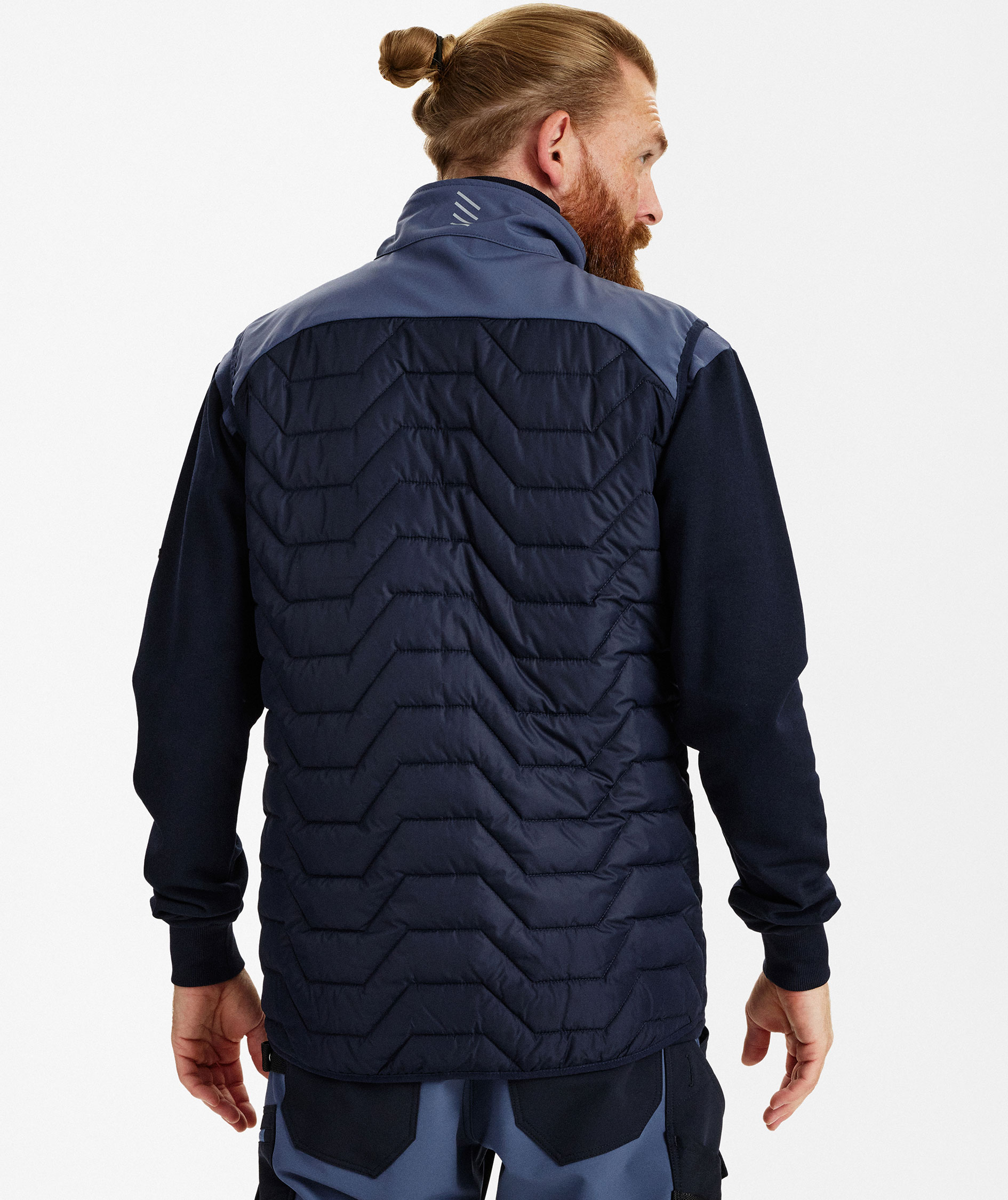 Engel Entire vadderad v&auml;st, Deep Blue/Dark Sea, large image number 4