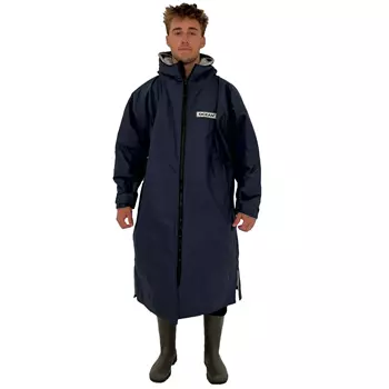Ocean Aqua Shield poncho med lynlås