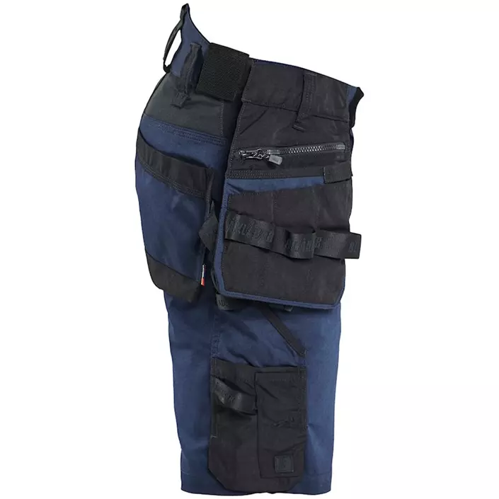 Blåkläder Striker håndværkershorts, Mørk Marine/Sort, large image number 2