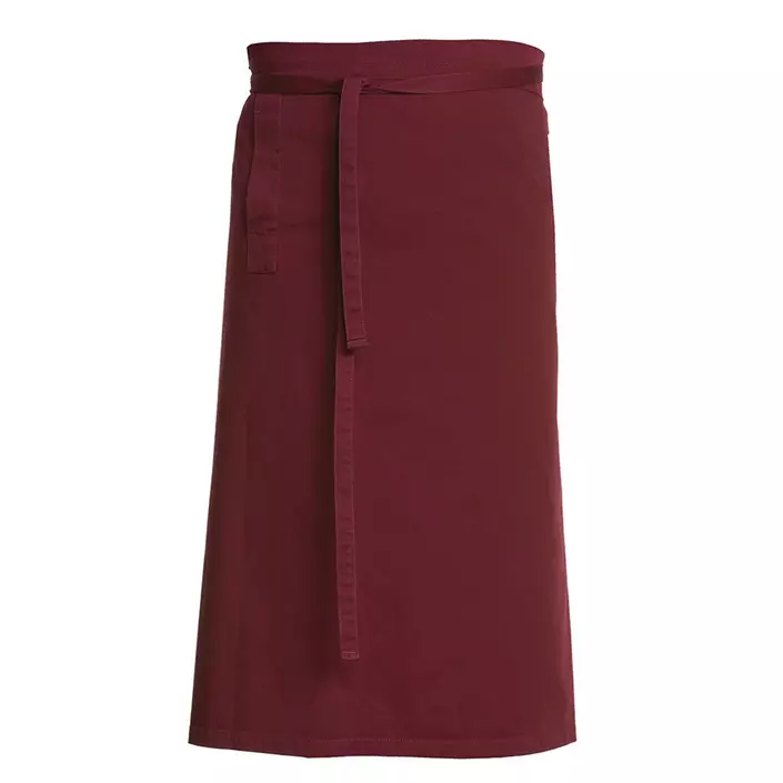Nybo Workwear apron with pockets, Bordeaux, Bordeaux, large image number 0
