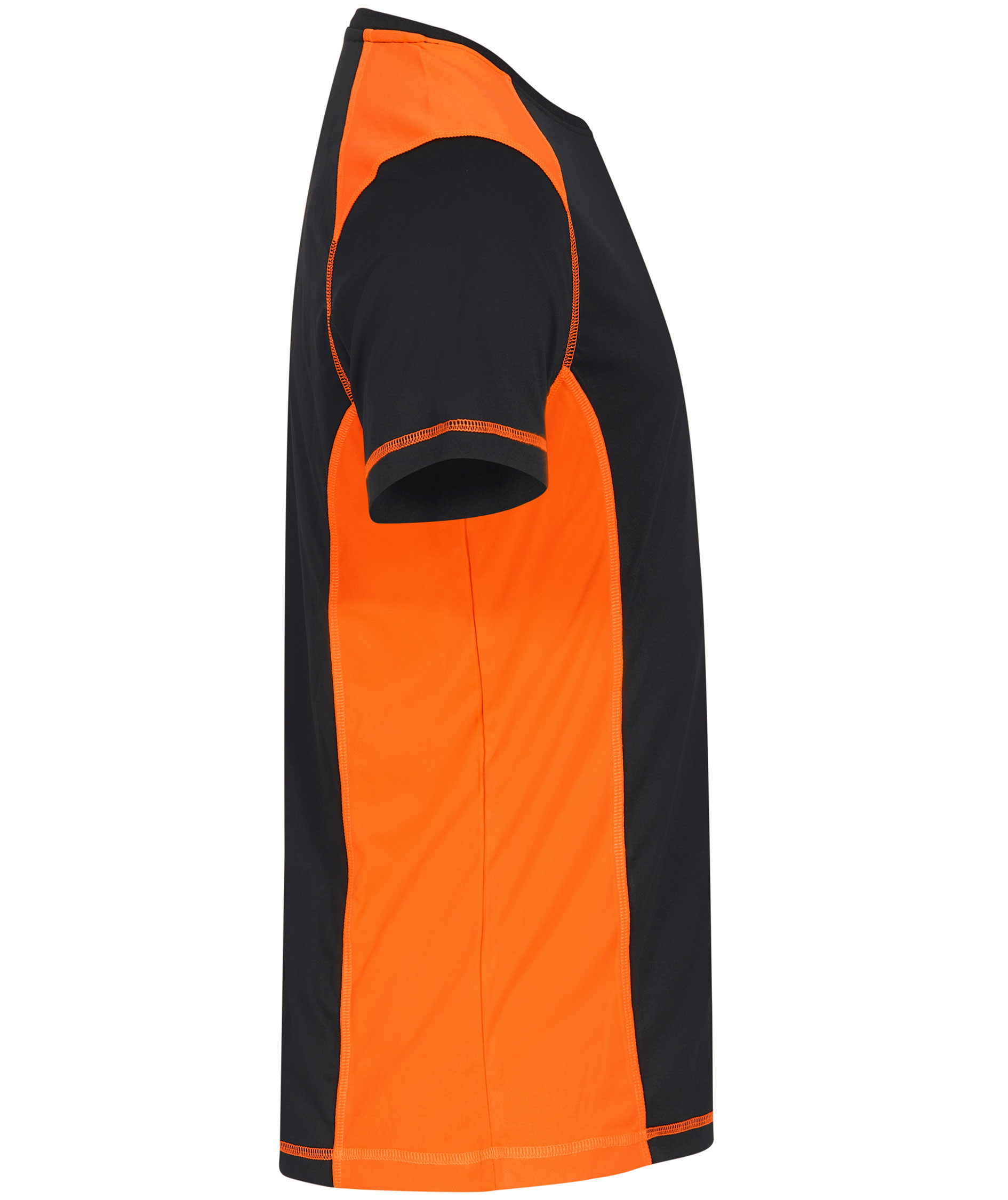 Clique Amibtion-T T-shirt, Visibility Orange, large image number 2