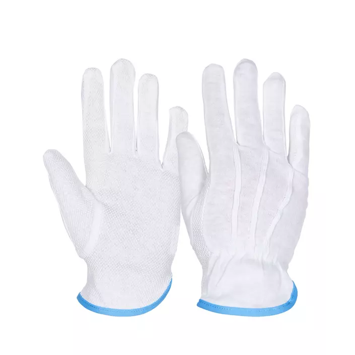 OS Special handsker med mini dotter, Hvid, large image number 0