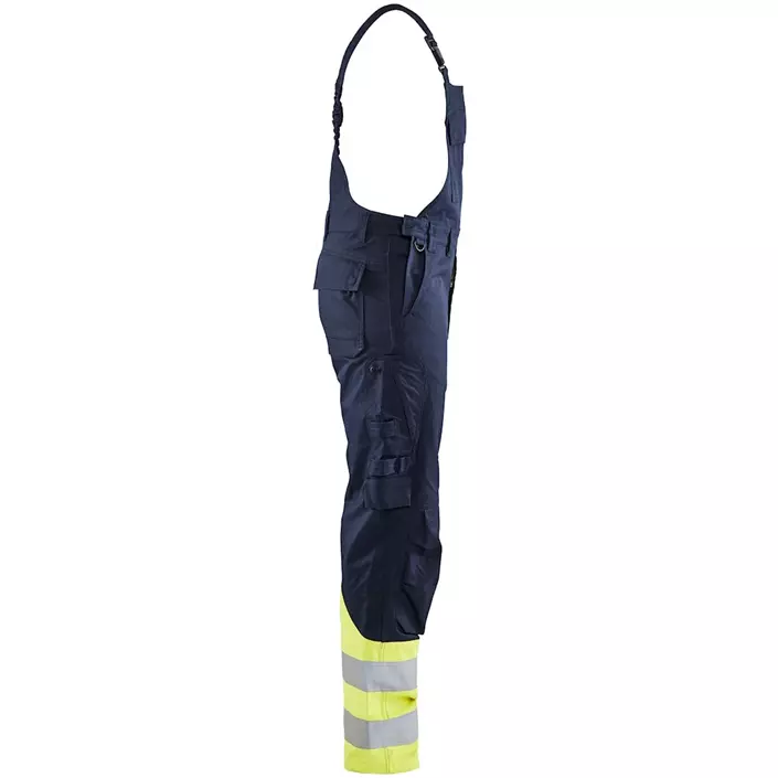 Blåkläder FR selebukse, Marine/Hi-Vis gul, large image number 3
