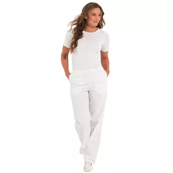 Kentaur  jogging trousers with extra leg length, White
