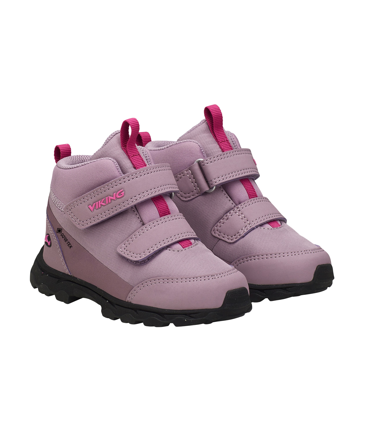 Viking Ask Mid F GTX boots for kids, Dusty Pink/Magenta, Dusty Pink/Magenta, large image number 2