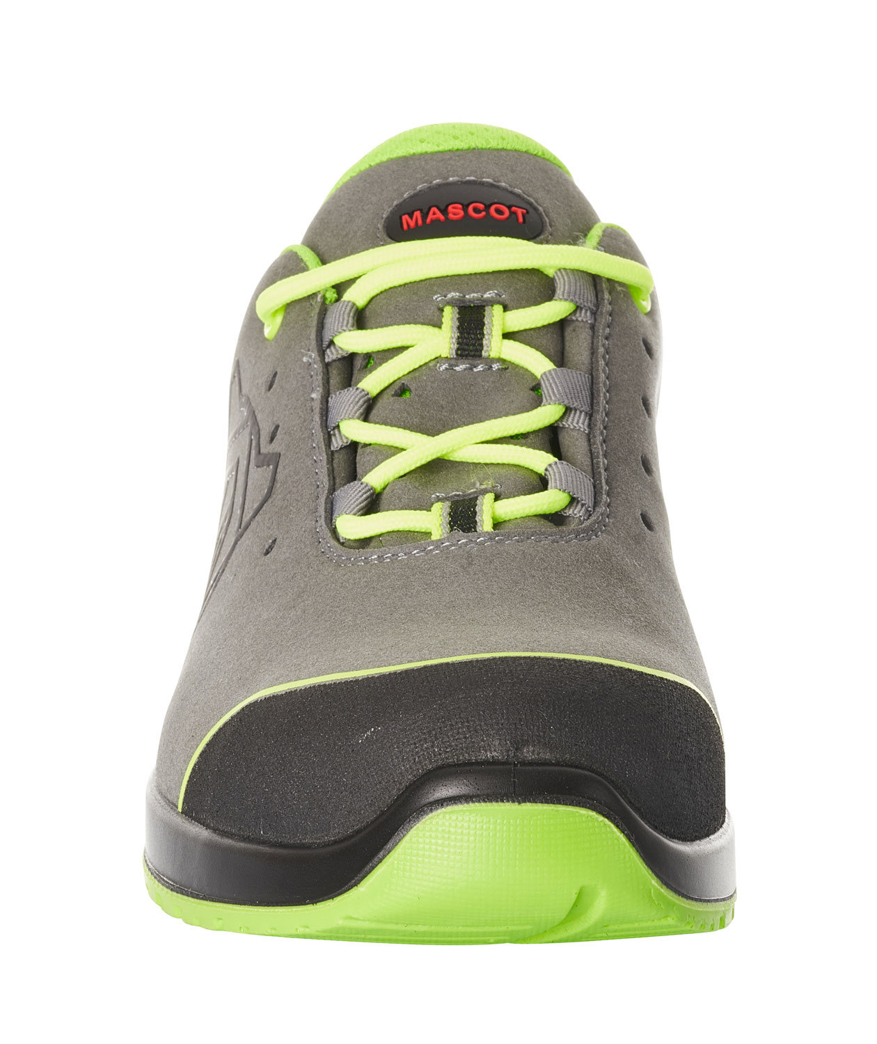 Mascot Classic safety shoes S1P, Grey/Limegreen, large image number 3