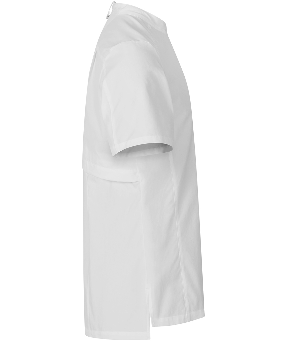 Segers 1006 regular fit kort&aelig;rmet kokkeskjorte, Hvid, large image number 4