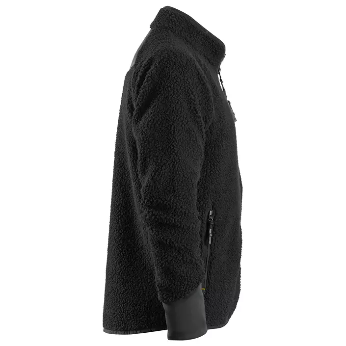 Snickers AllroundWork fibre pile jacket 8021, Black, large image number 3