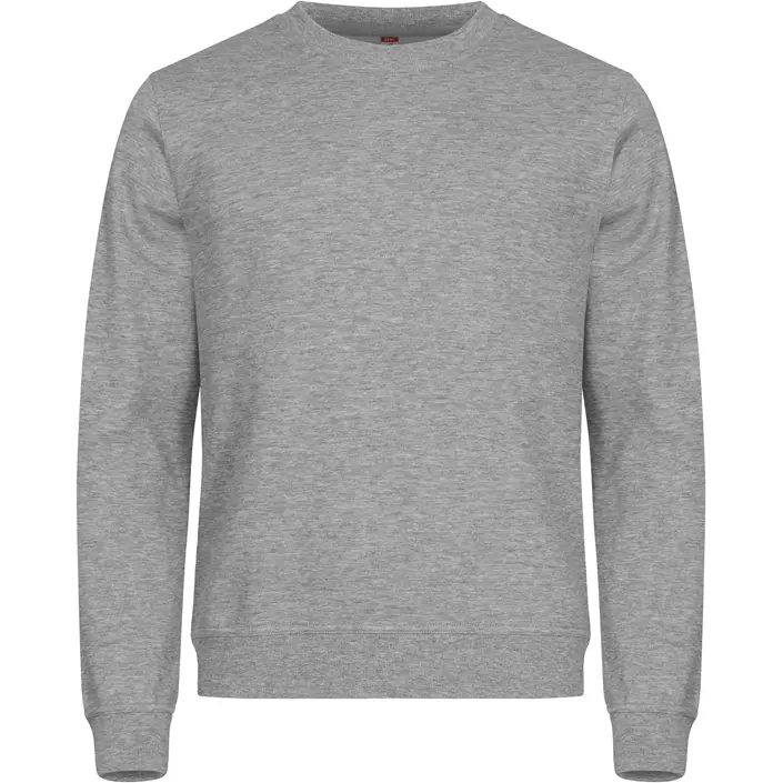 Clique Miami Roundneck Sweatshirt, Grau Meliert, large image number 0