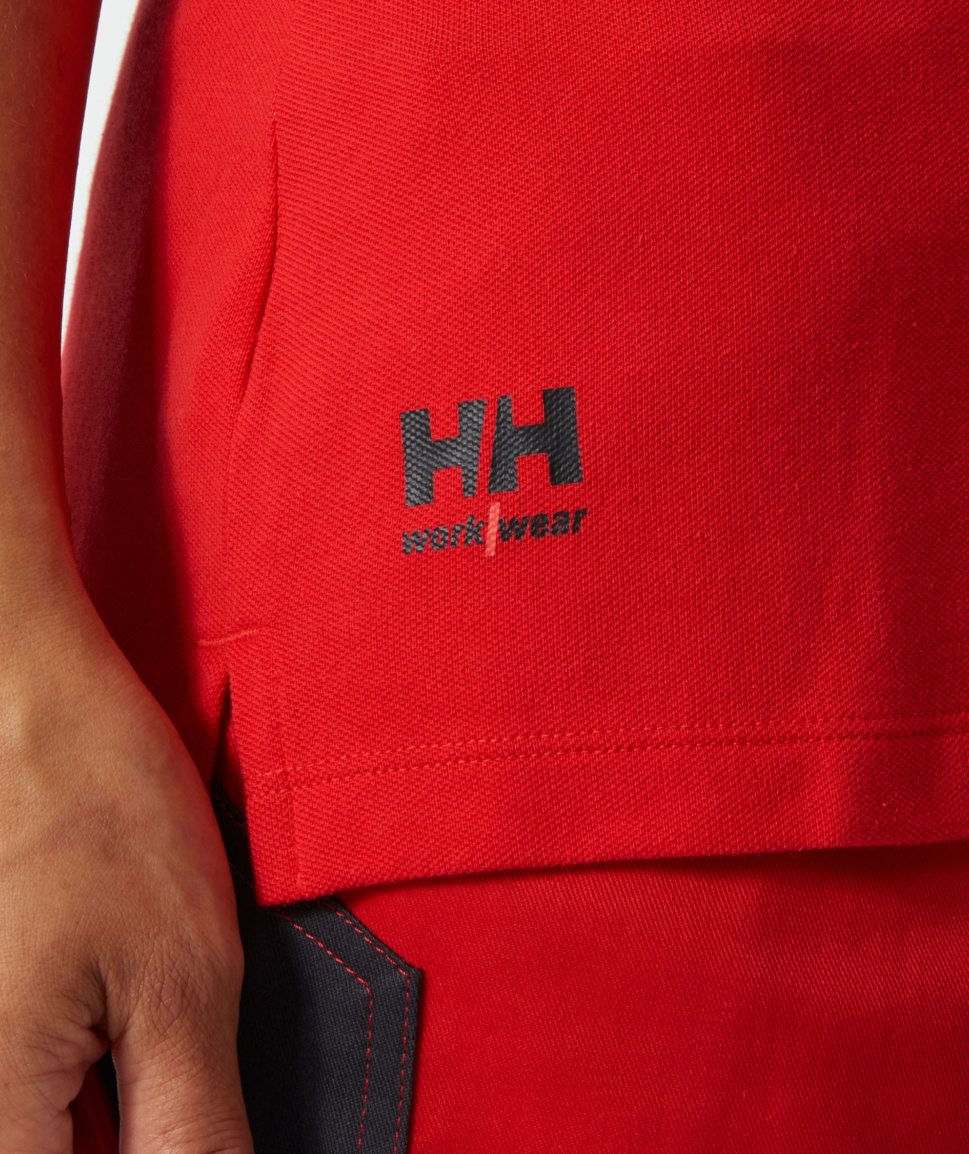 Helly Hansen Classic dame polo T-shirt, Alert red, large image number 5