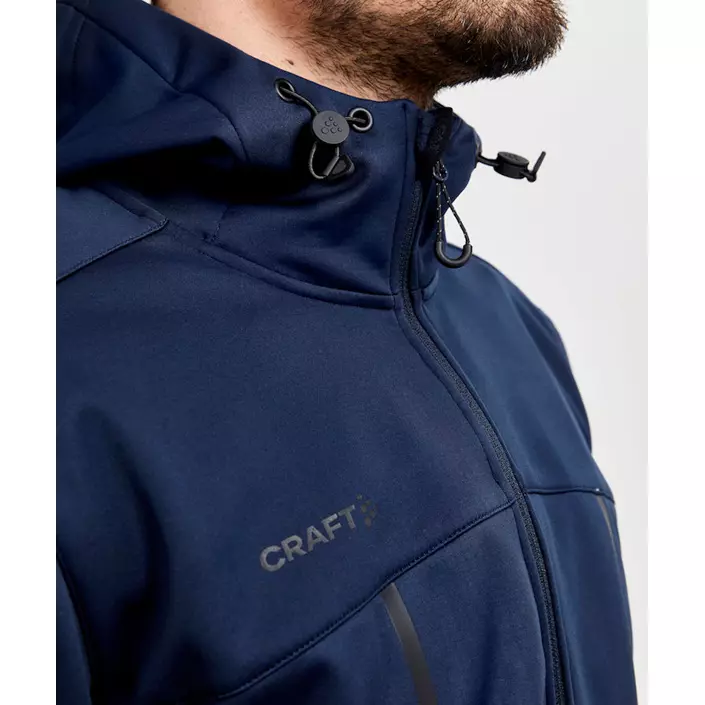 Craft ADV Explore softshell jacket, Blaze, large image number 3