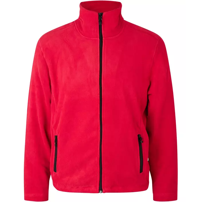 ID microfleece jacket, Red, large image number 0