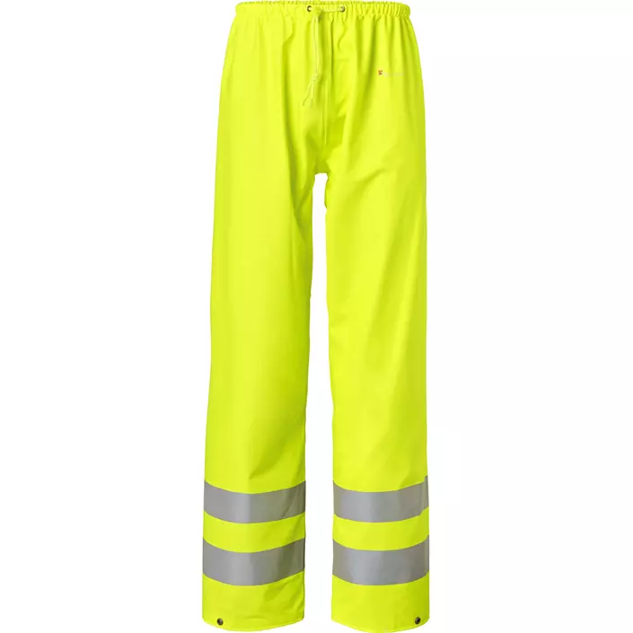 Top Swede rain trousers 2295, Hi-Vis Yellow, large image number 0