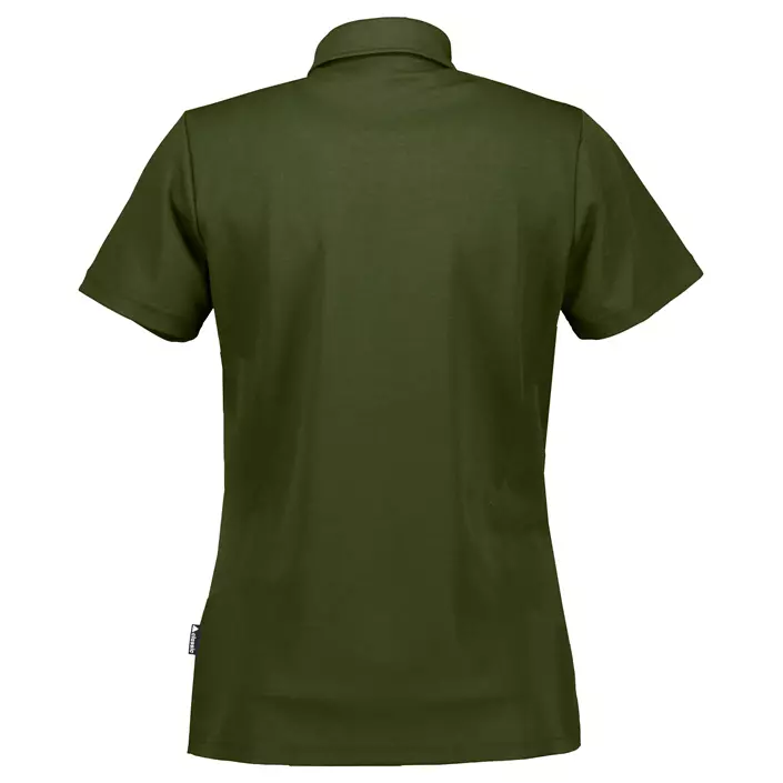 Pitch Stone Tech Wool women's poloshirt, Olive, large image number 1