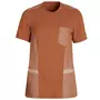 Kentaur pique T-shirt dam, Orange Melerad