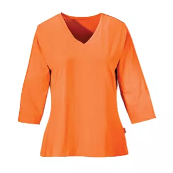 Hejco Wilma dame T-shirt med 3/4 ærmer, Orange