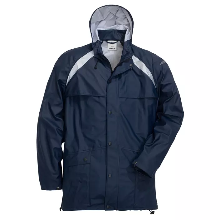 Fristads Match Rain jacket, Dark Marine, large image number 0