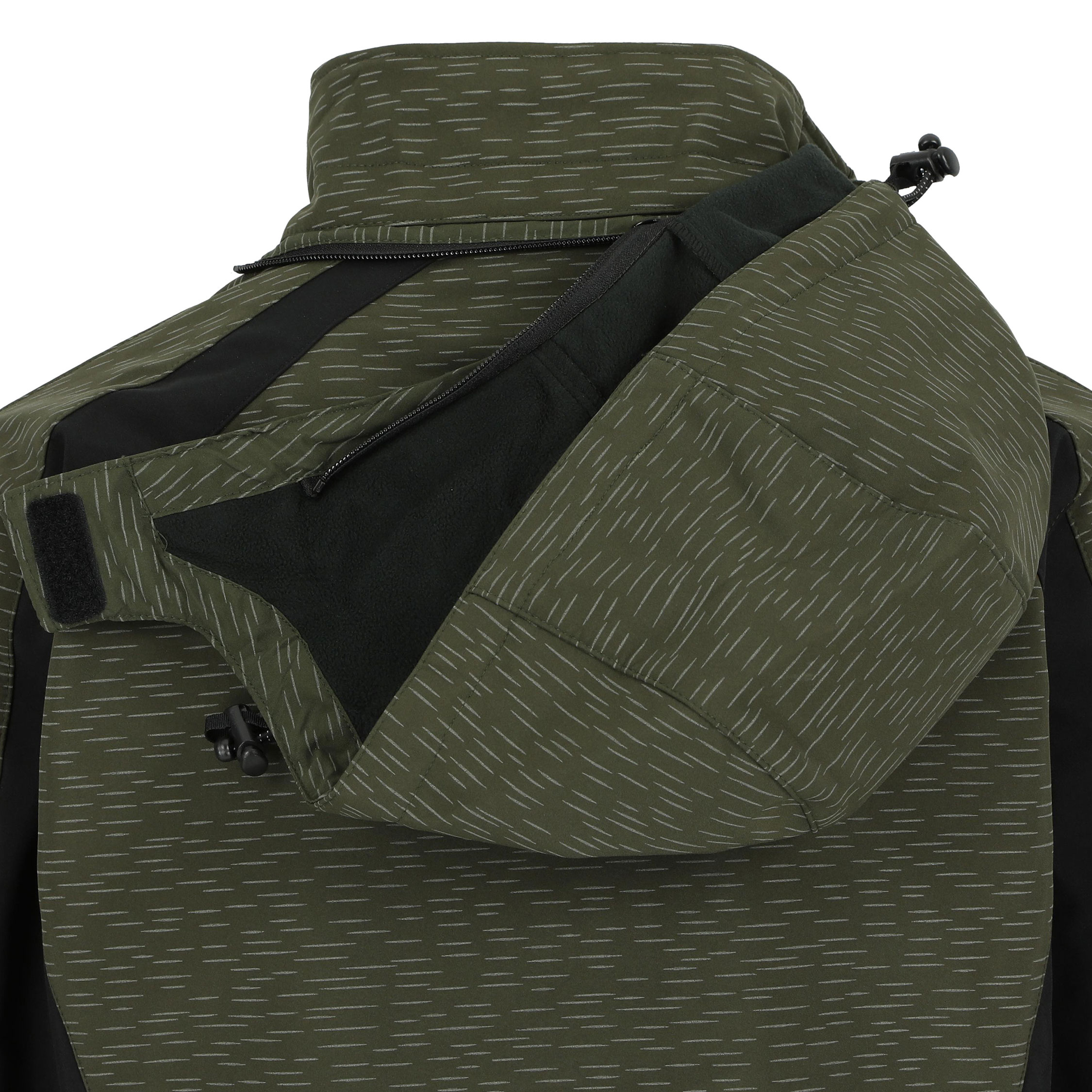 HEROCK Flexor softshell jacket, Reflective Khaki/Black, large image number 6