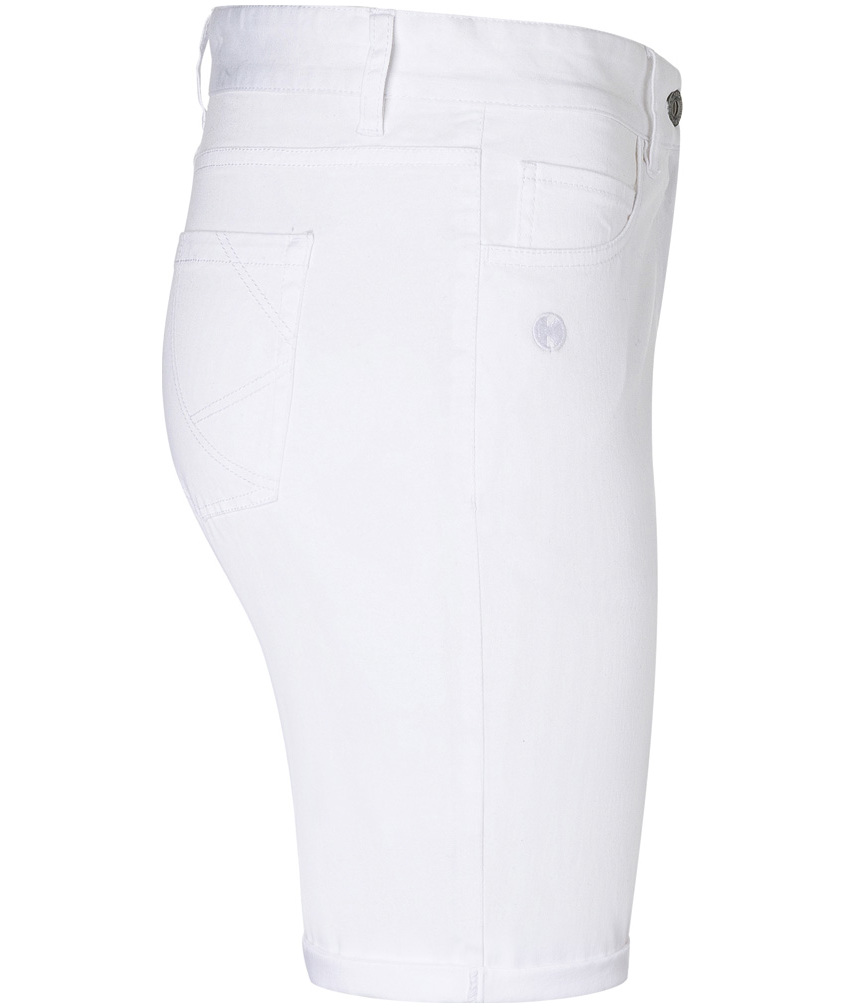 Karlowsky Classic-stretch women's shorts, White, large image number 4