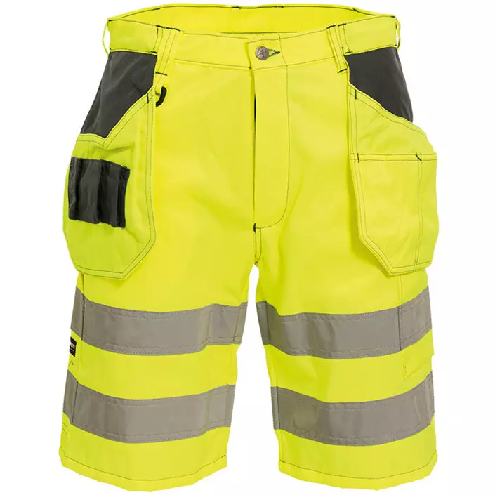 Tranemo CE-ME craftsmens shorts, Hi-vis Yellow/Grey, large image number 0