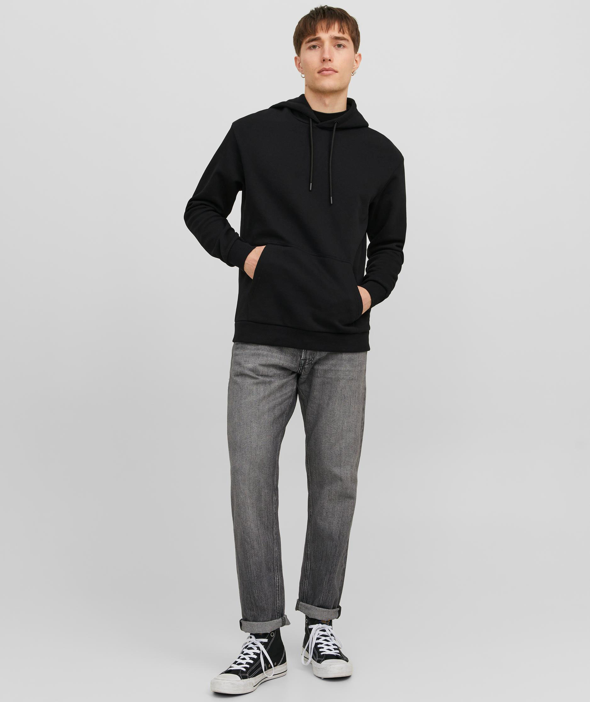 Jack & Jones JJEBRADLEY hoodie, Black, large image number 4