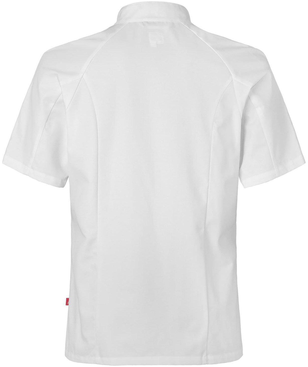 Segers 1003 kortermet kokkejakke, White