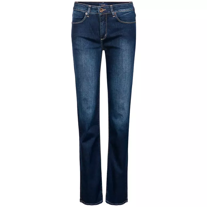 Claire Woman Janice dame jeans med kort benlengde, Denim, large image number 0