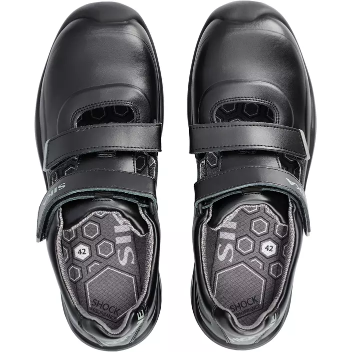 Sika Lead safety sandals S1, Black, large image number 3