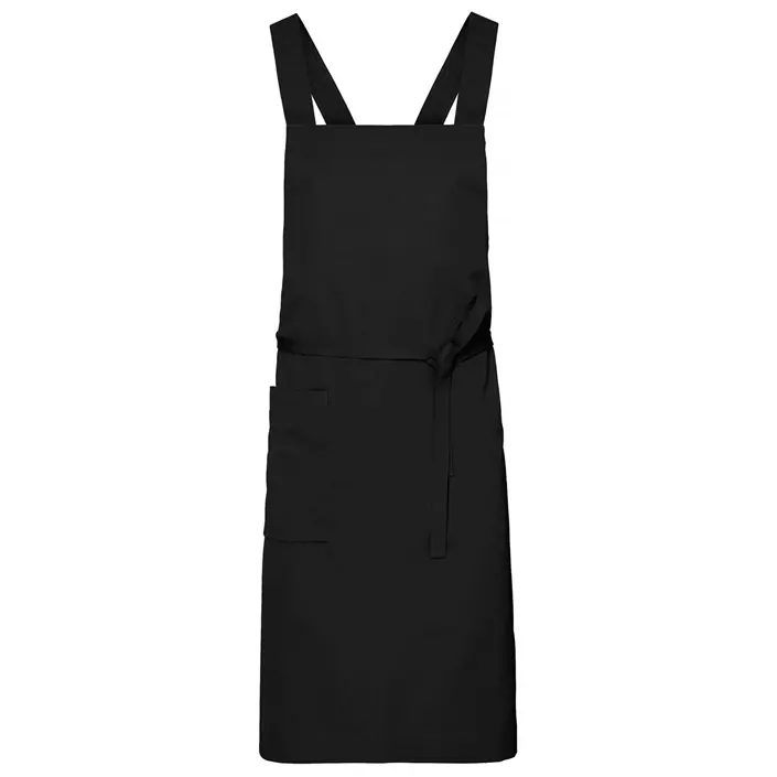 Segers 4577 bib apron, Black, Black, large image number 1