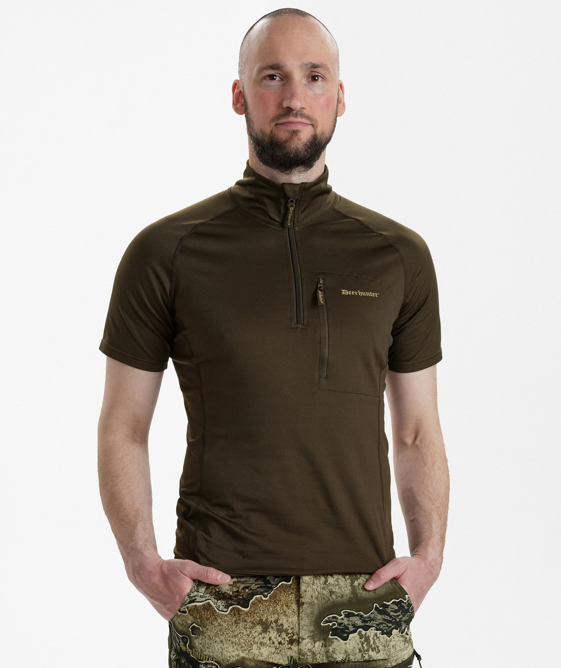 Deerhunter Excape Insulated T-shirt, Art green, large image number 1