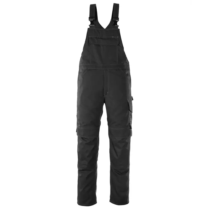 Mascot Industry Richmond work bib and brace trousers, Black, large image number 0