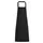 Kentaur bib apron, Black, Black, swatch