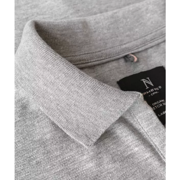Nimbus Harvard Damen Poloshirt, Grey melange, large image number 2