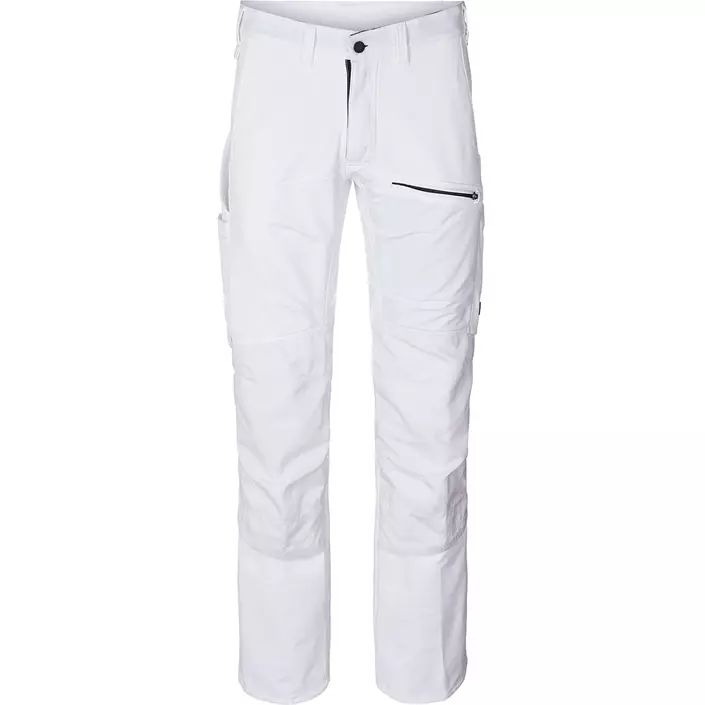 Kansas Evolve craftsman work trousers Full stretch, White, large image number 0