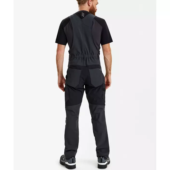 Engel Entire overalls full stretch, Anthracite Grey/Black, large image number 4