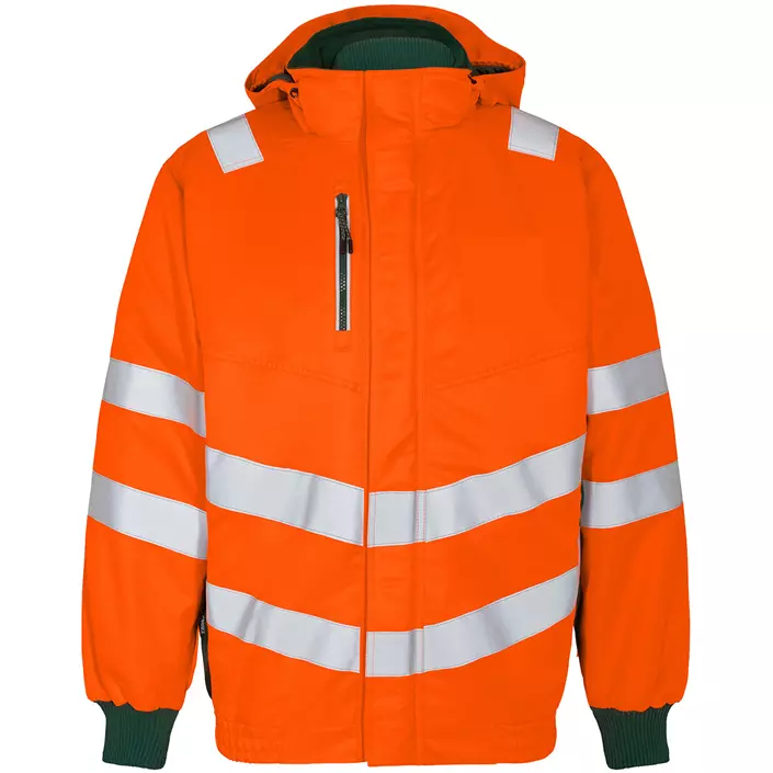 Engel Safety pilot jacket, Orange/Green, large image number 0
